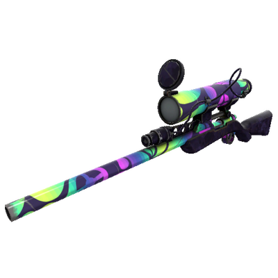 Strange Professional Killstreak Spectrum Splattered Sniper Rifle (Field-Tested)