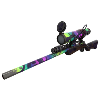 Spectrum Splattered Sniper Rifle (Battle Scarred)