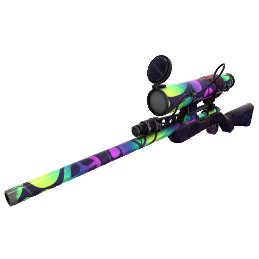 Spectrum Splattered Sniper Rifle (Well-Worn)