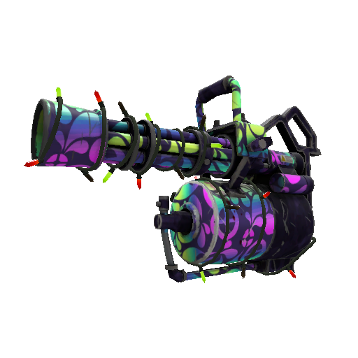 Festivized Spectrum Splattered Minigun (Field-Tested)