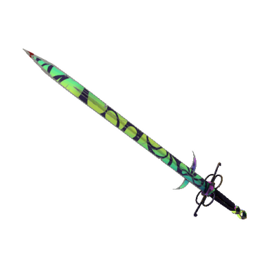 Spectrum Splattered Claidheamh Mòr (Field-Tested)