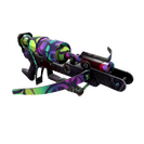 Spectrum Splattered Crusader's Crossbow (Battle Scarred)