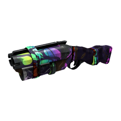 Spectrum Splattered Soda Popper (Well-Worn)