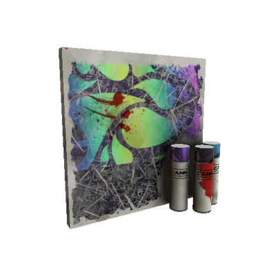 Spectrum Splattered War Paint (Battle Scarred)