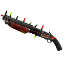 Unusual Festivized Specialized Killstreak Organ-ically Hellraised Shotgun (Battle Scarred)