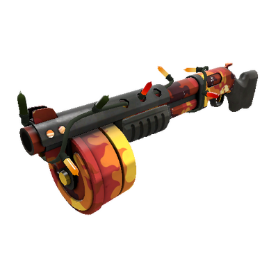 Strange Festivized Specialized Killstreak Organ-ically Hellraised Panic Attack (Factory New)