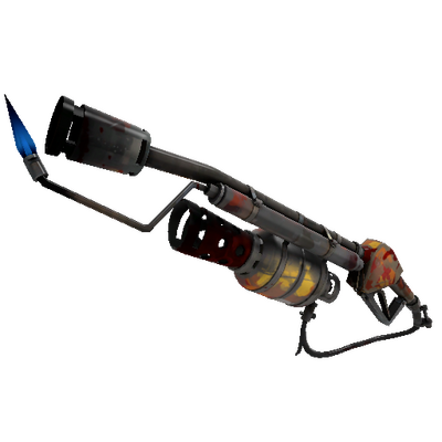 Unusual Professional Killstreak Organ-ically Hellraised Flame Thrower (Battle Scarred)