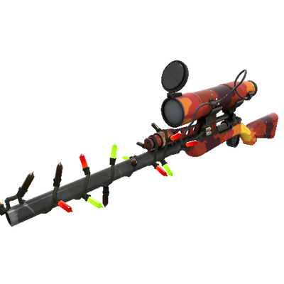 Strange Festivized Killstreak Organ-ically Hellraised Sniper Rifle (Field-Tested)