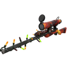 Strange Festivized Organ-ically Hellraised Sniper Rifle (Well-Worn)