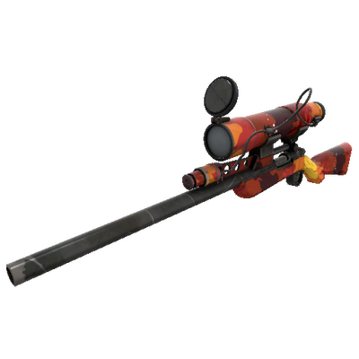 Strange Organ-ically Hellraised Sniper Rifle (Well-Worn)