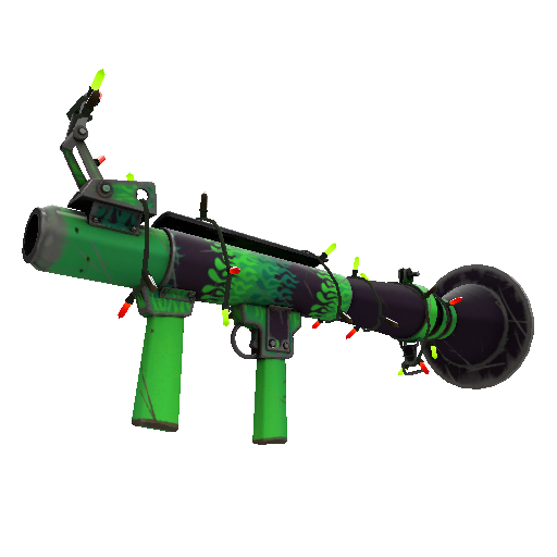 Festivized Helldriver Rocket Launcher (Field-Tested)