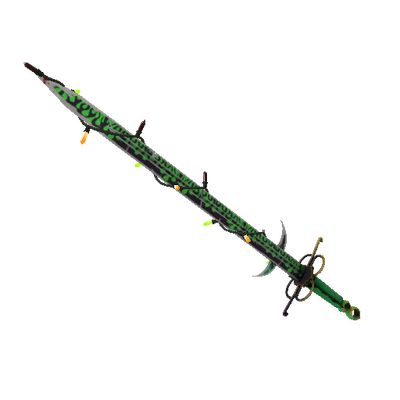 Strange Festivized Professional Killstreak Helldriver Claidheamh Mòr (Field-Tested)