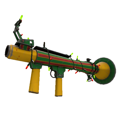 Festivized Winterland Wrapped Rocket Launcher (Field-Tested)
