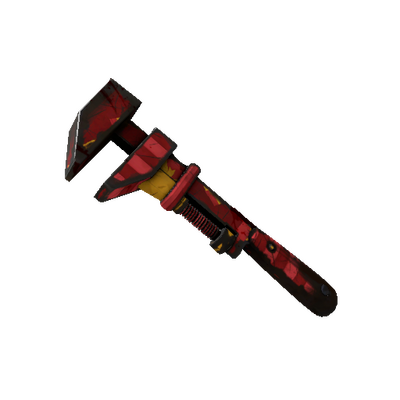Unusual Professional Killstreak Gift Wrapped Wrench (Battle Scarred)