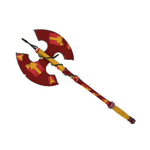 Festivized Gift Wrapped Scotsman's Skullcutter (Minimal Wear)
