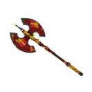 Strange Festivized Professional Killstreak Gift Wrapped Scotsman's Skullcutter (Well-Worn)