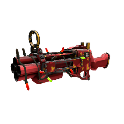 Strange Festivized Gift Wrapped Iron Bomber (Minimal Wear)