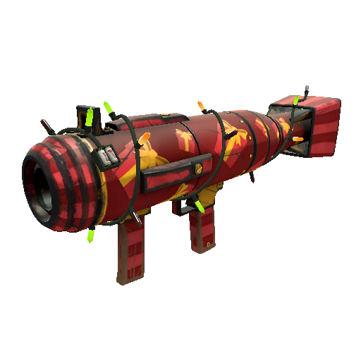 Festivized Professional Killstreak Gift Wrapped Air Strike (Well-Worn)
