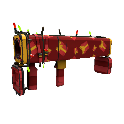 Strange Festivized Gift Wrapped Black Box (Field-Tested)
