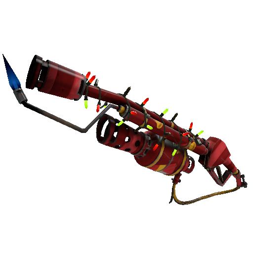 Strange Festivized Specialized Killstreak Gift Wrapped Flame Thrower (Field-Tested)
