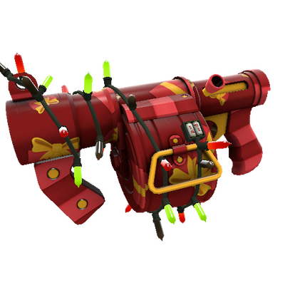 Unusual Festivized Specialized Killstreak Gift Wrapped Stickybomb Launcher (Factory New)