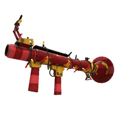 Strange Festivized Killstreak Gift Wrapped Rocket Launcher (Minimal Wear)