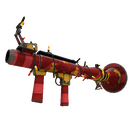 Strange Festivized Gift Wrapped Rocket Launcher (Well-Worn)
