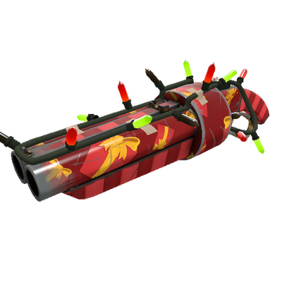 Strange Festivized Gift Wrapped Scattergun (Field-Tested)