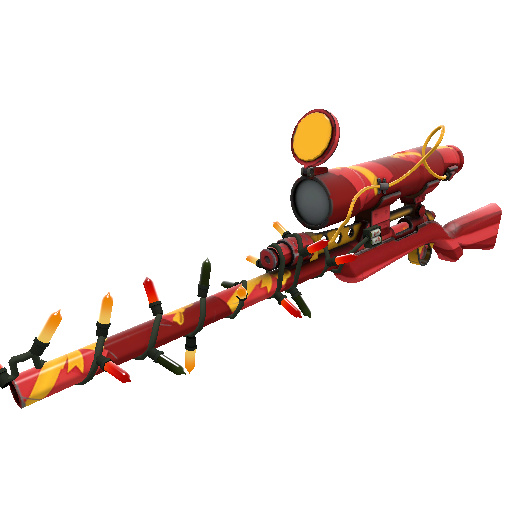 Strange Festivized Specialized Killstreak Gift Wrapped Sniper Rifle (Minimal Wear)