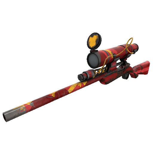 Gift Wrapped Sniper Rifle (Battle Scarred)