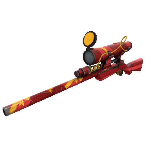 Cool Gift Wrapped Sniper Rifle (Well-Worn)