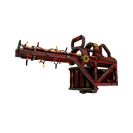 Strange Festivized Specialized Killstreak Gift Wrapped Brass Beast (Battle Scarred)