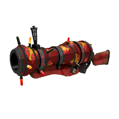Strange Festivized Gift Wrapped Loose Cannon (Battle Scarred)