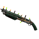 Unusual Festivized Specialized Killstreak Alpine Shotgun (Well-Worn)