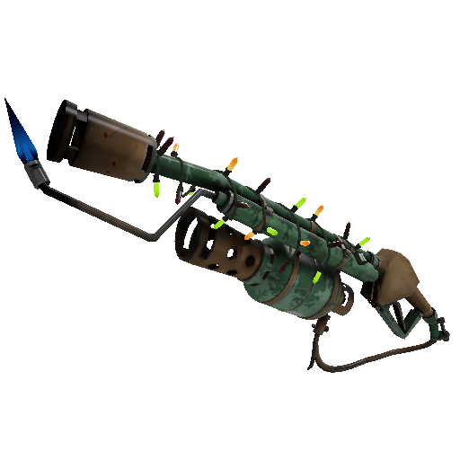 Strange Festivized Specialized Killstreak Alpine Flame Thrower (Field-Tested)