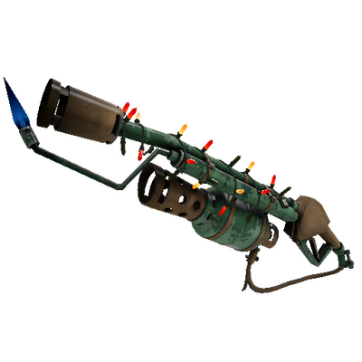 Strange Festivized Alpine Flame Thrower (Minimal Wear)