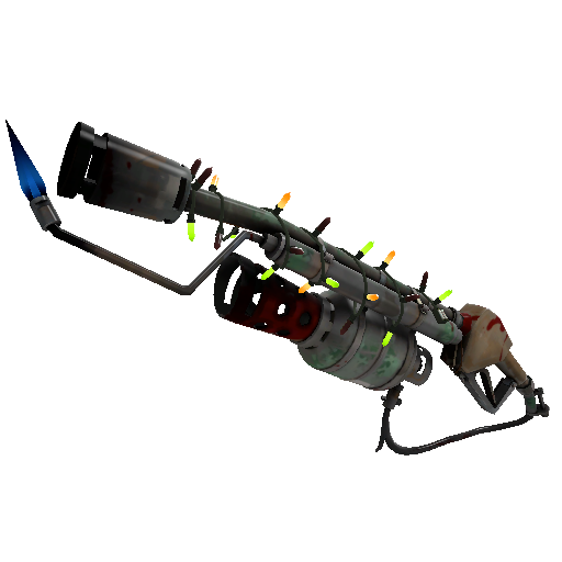 Festivized Alpine Flame Thrower (Battle Scarred)