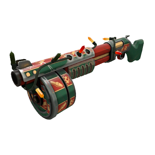 Strange Festivized Specialized Killstreak Sleighin' Style Panic Attack (Field-Tested)