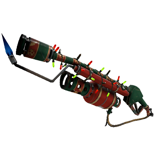 Festivized Sleighin' Style Flame Thrower (Minimal Wear)