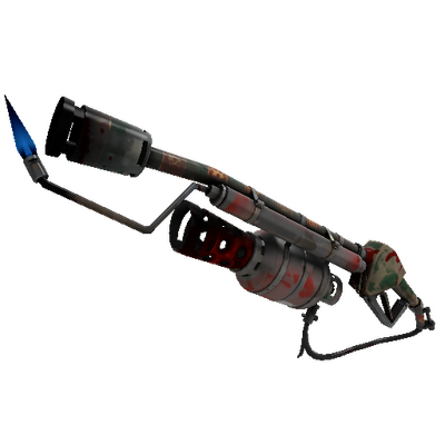 Unusual Sleighin' Style Flame Thrower (Battle Scarred)