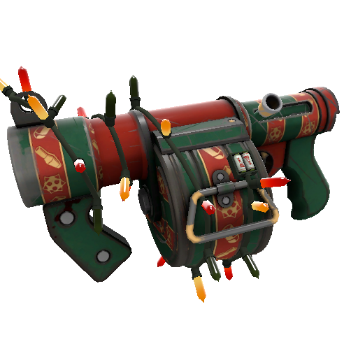Festivized Sleighin' Style Stickybomb Launcher (Field-Tested)