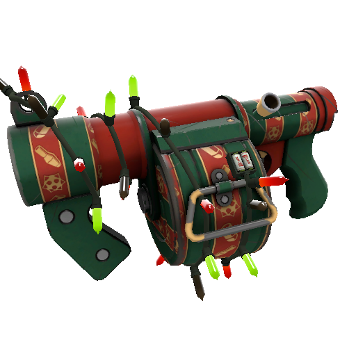 Festivized Sleighin' Style Stickybomb Launcher (Minimal Wear)