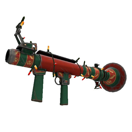 Festivized Killstreak Sleighin' Style Rocket Launcher (Field-Tested)