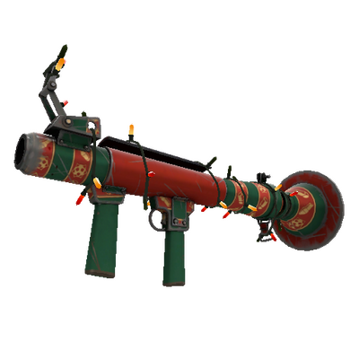 Strange Festivized Sleighin' Style Rocket Launcher (Field-Tested)