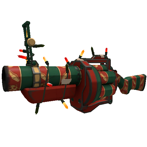 Festivized Sleighin' Style Grenade Launcher (Minimal Wear)