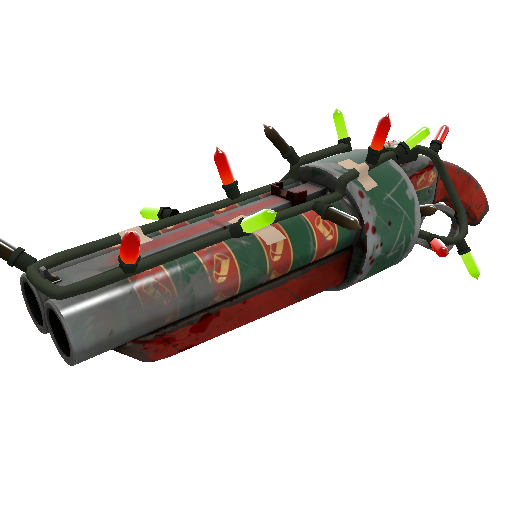 Strange Festivized Sleighin' Style Scattergun (Battle Scarred)