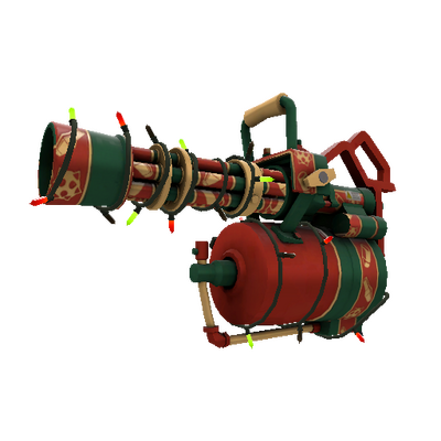Strange Festivized Sleighin' Style Minigun (Factory New)