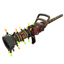 Strange Festivized Professional Killstreak Sleighin' Style Medi Gun (Battle Scarred)