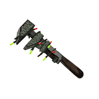 Strange Festivized Killstreak Smissmas Camo Wrench (Minimal Wear)