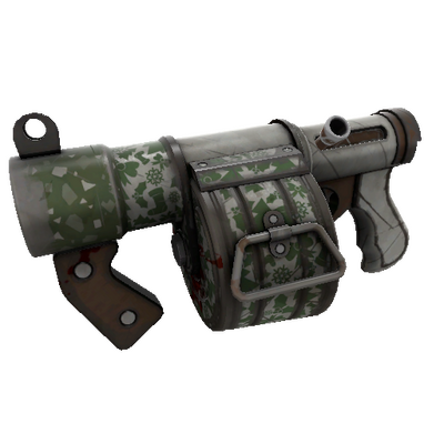 Strange Smissmas Camo Stickybomb Launcher (Well-Worn)